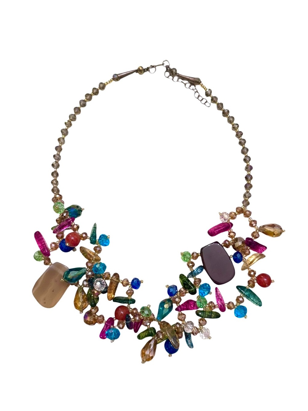 Beaded Statement Necklace
